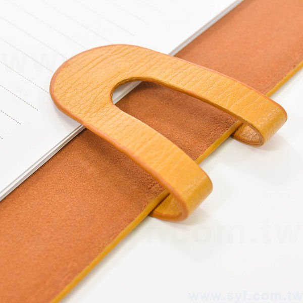 現代木紋工商日誌-包扣式活頁筆記本-可訂製內頁及客製化加印LOGO-6289-9